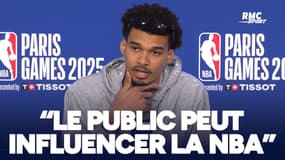 NBA / Pacers 110-140 Spurs : "Le public français a le pouvoir pour influencer la NBA", Wembanyama rêve déjà d'un retour à Paris
