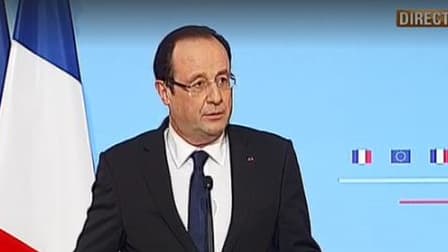 François Hollande a parlé ce jeudi d'un "moment d'une exceptionnelle intensité"