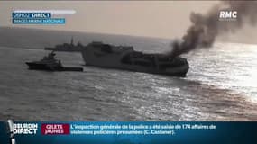 Naufrage du "Grande America": une nappe d'hydrocarbures au large de La Rochelle