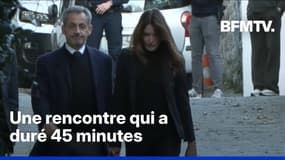  Le ministre de la Justice Gérald Darmanin a rendu visite à Nicolas Sarkozy 