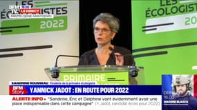 Sandrine Rousseau après les résultats de la primaire écologiste: "Vous pouvez compter sur moi pour soutenir la suite de cette aventure"