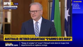 Australie: le Premier ministre affirme que son pays doit retirer davantage "d'armes des rues"