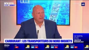 "On aurait souhaité être véhicule prioritaire": le président de la FNTR du Nord, évoque l'impact de la pénurie de carburant 