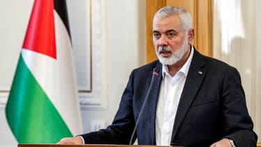 Ismaël Haniyeh, le chef du Hamas, le 26 mars 2024 à Téhéran.