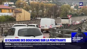 Alpes-Maritimes: les embouteillages se multiplient sur la pénétrante du Paillon