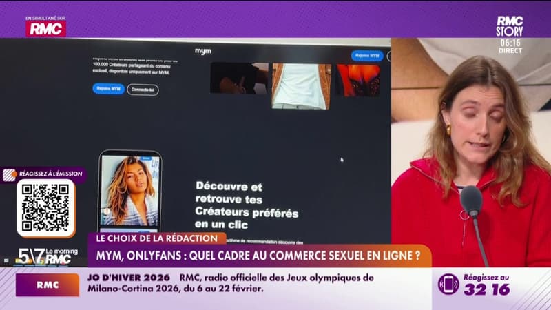 Mym, OnlyFans : quel cadre au commerce sexuel en ligne?