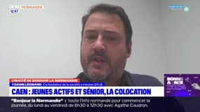 Yoann Léonard, co-fondateur de la société à mission GYLB, propose des colocations intergénérationnelle en Normandie