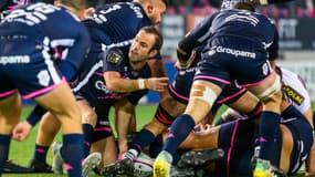 Morgan Parra à la baguette avec le Stade Français, 5 février 2023