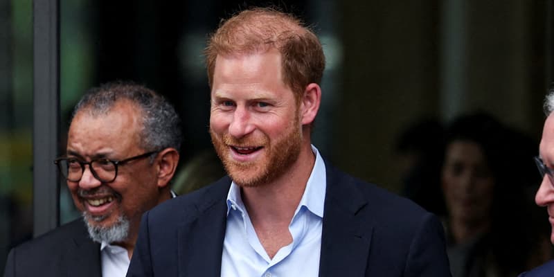 Le prince Harry à Londres, le 10 septembre 2025