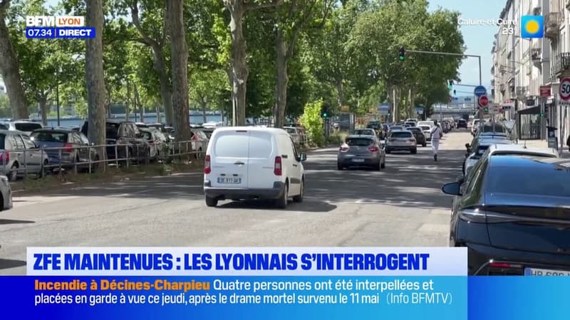 Zones à Faibles Emissions (ZFE) maintenues : Les Lyonnais s'interrogent