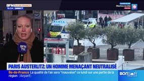Gare d'Austerlitz: un homme avec une arme factice, taguant des croix gammées, blessé par des tirs de la sûreté ferroviaire