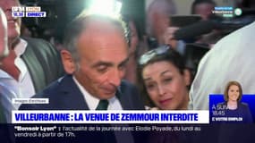 Villeurbanne : la venue de Zemmour interdite