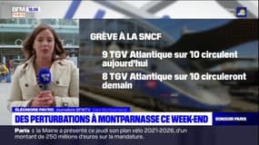 Paris: des perturbations à la gare Montparnasse ce week-end