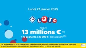 FDJ : 13 millions d'euros à gagner au Loto aujourd'hui, et si vous tentiez votre chance ? 