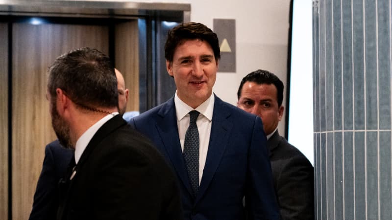 Droits de douane: le Premier ministre canadien Justin Trudeau rencontre Donald Trump en Floride