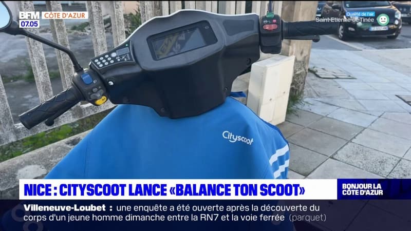 Nice: Cityscoot lance la plateforme balance ton scoot