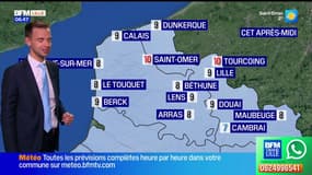 Météo: un ciel de traîne et de beaux rayons de soleil en Côte d'Opale, 7°C à Cambrai et 10°C à Saint-Omer
