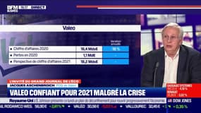 Jacques Aschenbroich (Valeo) : Valeo confiant pour 2021 malgré la crise - 22/02