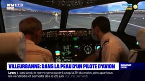 Villeurbanne: un simulateur pour se mettre dans la peau d'un pilote d'avion