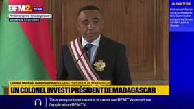 Madagascar : le colonel Michael Randrianirina investi président appelle à l'apaisement et s'engage à "une rupture avec le passé"