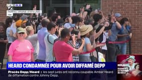 Procès Depp-Heard: les réactions des fans devant le tribunal au moment du verdict