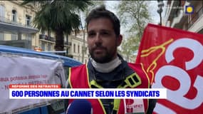 Le Cannet: 600 personnes ont manifesté selon les syndicats, un peu moins de 400 d'après la police