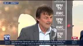 Nicolas Hulot face à Jean-Jacques Bourdin en direct