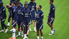 Eduardo Camavinga avec l'équipe de France
