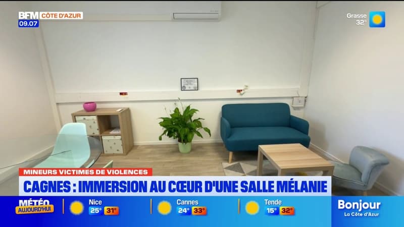 Immersion au coeur d'une salle Mélanie dédiée aux enfants victimes de violences