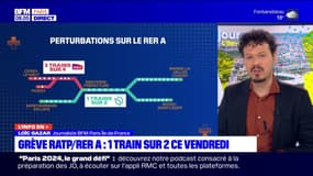 Grève RATP/RER A : 1 train sur 2 ce vendredi