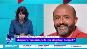 "Seulement 45% des chômeurs sont indemnisés" déclare Benjamin Amar, Porte-parole CGT du Val-de-Marne.