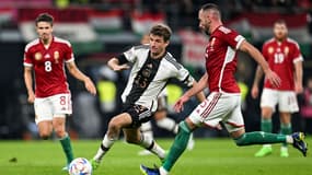 Thomas Müller et la Hongrie, à Leipzig le 23 septembre 2022