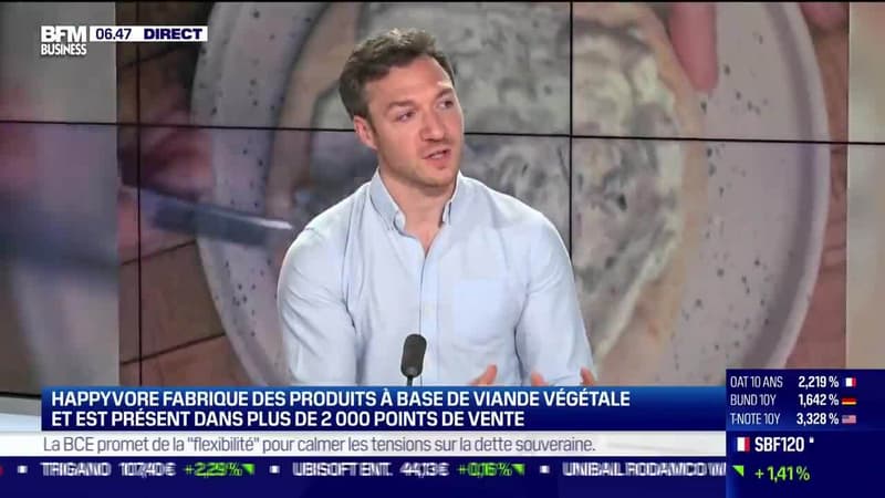 Guillaume Dubois (HappyVore) : La start-up HappyVore inaugure la plus grande usine de production dédiée à la viande végétale - 16/06