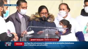 Marche blanche pour Alisha, morte noyée après avoir été violemment frappée par deux camarades