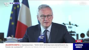 "Le report pourra se transformer en annulation de charges" annonce Bruno Le Maire