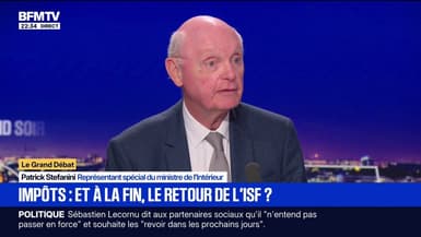 Taxation des plus riches: "Ce sujet s'est imposé dans le débat depuis 10 jours au point d'avoir éclipsé tous les autres sujets", déplore Patrick Stefanini, représentant spécial du ministre de l'Intérieur