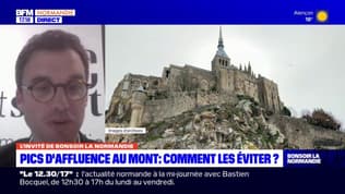 Mont-Saint-Michel: une fréquentation très élevée ce lundi, équivalente à juillet