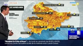 Météo Côte d'Azur: une journée ensoleillée avec des températures douces