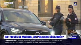 Ile-de-France: privés de masques, les policiers se disent désarmés face au coronavirus