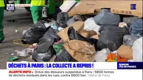 Réforme des retraites: la collecte des déchets a repris à Paris