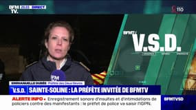 Sainte-Soline: pour la préfète des Deux-Sèvres, "les violences sont certaines ce soir"