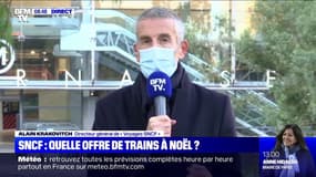 Sur BFMTV, Alain Krakovitch, directeur général de la plate-forme rappelle que 100% des trains seront prêts à circuler le 14 décembre si la situation sanitaire le permet.