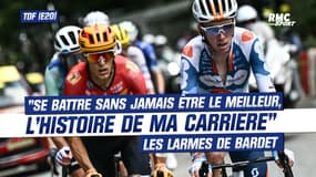 Tour de France (E20) : "L'histoire de ma carrière, se battre sans jamais être le meilleur" les larmes de Bardet
