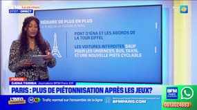Paris: plus de piétonnisation après les Jeux