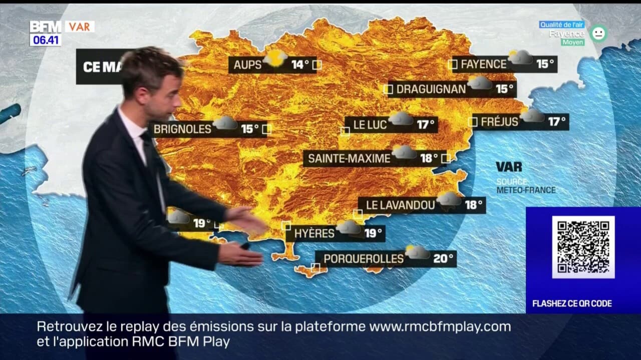 M t o Var Une Journ e Estivale Avec Des Temp ratures lev es Pour La m-t-o-var-une-journ-e-estivale-avec-des-temp-ratures-lev-es-pour-la