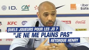 Paris 2024 / Football : "Je ne me plains pas" rétorque Henry quant aux incertitudes pour composer sa liste
