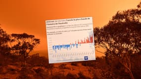 Une photographie prise en Nouvelle-Galles du Sud le 4 janvier 2020.