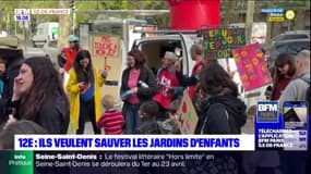 Paris: parents et professionnels veulent sauver les jardins d'enfants