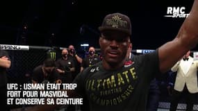 UFC : sans trembler, Usman domine Masvidal et conserve sa ceinture 
