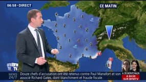 La France connaît ses premières températures négatives de la saison ce mardi